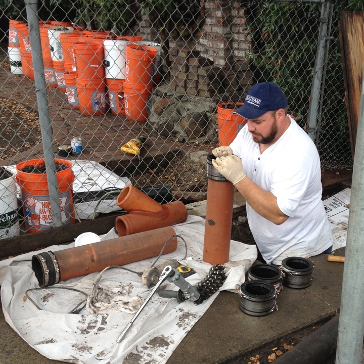 sewer line repair - Roseville. CA